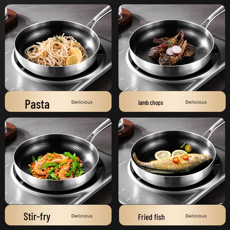 Honeycomb Non-Stick Frying Pan
