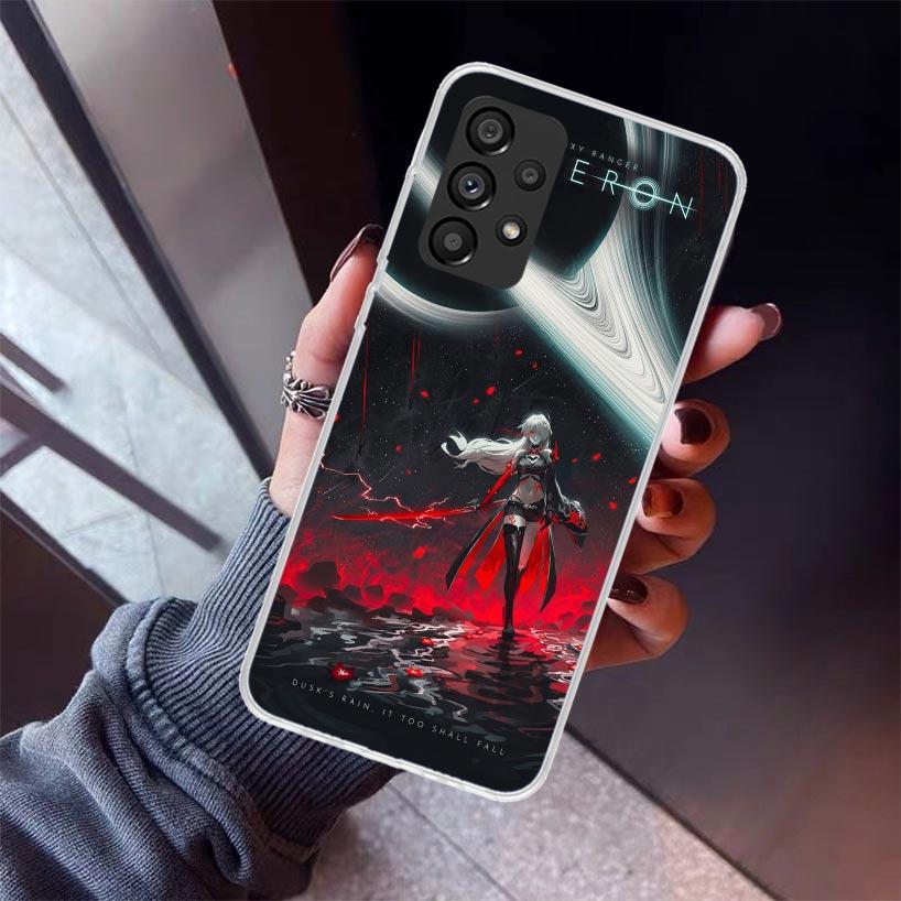 Honkai Star Rail Acheron Phone Case For Samsung Galaxy A17 A57 A37 A16 A26 A36 A56 A15 A25 A35 A55 A14 A13 A54 A53 A34 A24 A33 A
