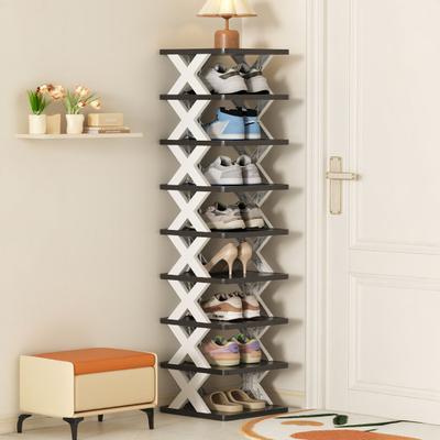 Katlanabilir Ayakkabılık Depolama Düzenleyici Güçlü Yük Taşıma Basit Kurulum Katlanabilir Çok Katlı Ayakkabılar