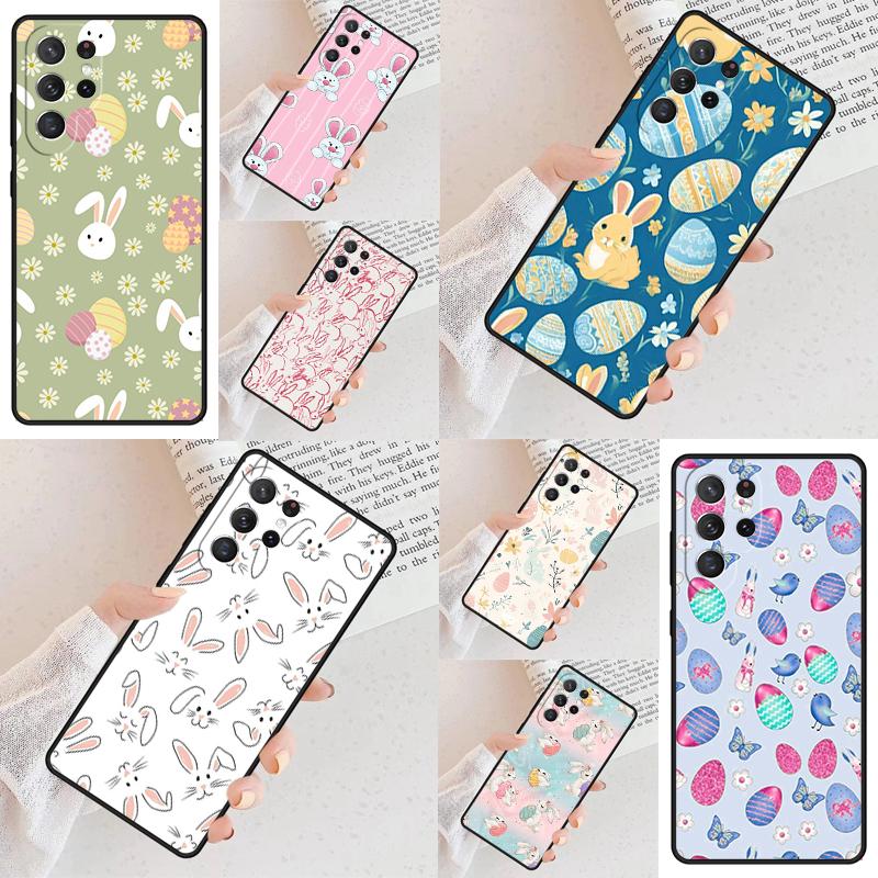 Easter bunny Cell Phone Case for Samsung Galaxy S26 Ultra S25 S24 S23 S22 S21 S20 Note10 Cover