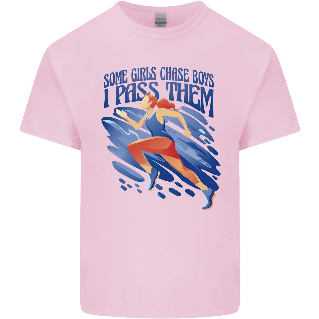 Chase Boys Running Marathon Cross Country Runner Unisexs Light Cotton TShirt