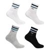 RENOMA Men's Sports Ankle Ringle Mid-Calf Socks (3 Pairs)