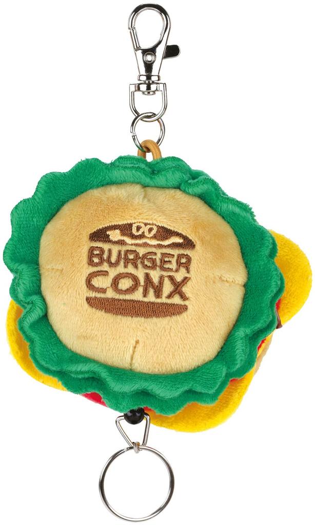 Skater Burger Conx Burger Keychain with Reel (ZRNK1-A)