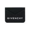 Micro 4G Logo Textured Open Closure Rubber Card Holder Men Accessories Black BK60EJK1QP-001