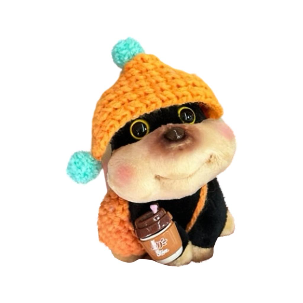 Cartoon Animal Keychain, Couple Cartoon Animal Doll Pendant, Bag Animal Pendant, Car Keychain Animal Pendant