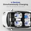 USB Hub Docking Station For Tesla Model Y & Model 3 Central Control Organizer for Model Y(2026-24) & Model 3(2026-23)