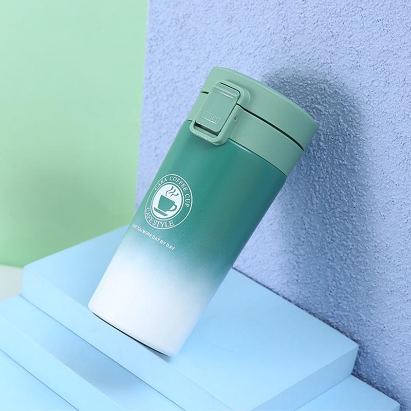 380/510ML Coffee Cup Stainless Steel Thermo Bottle Car Thermal Cup Outdoor Sports Vacuum Flask Keeps Cold and Heat Thermal Mug