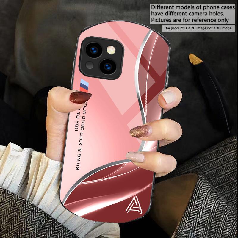 

Good luck is coming green For iPhone 17 16 15 14 Pro 13 Plus 12 mini 11 Pro Max XR X S 7 8 Elliptical Tempered Glass Phone Case iPhone 15 Pro Max