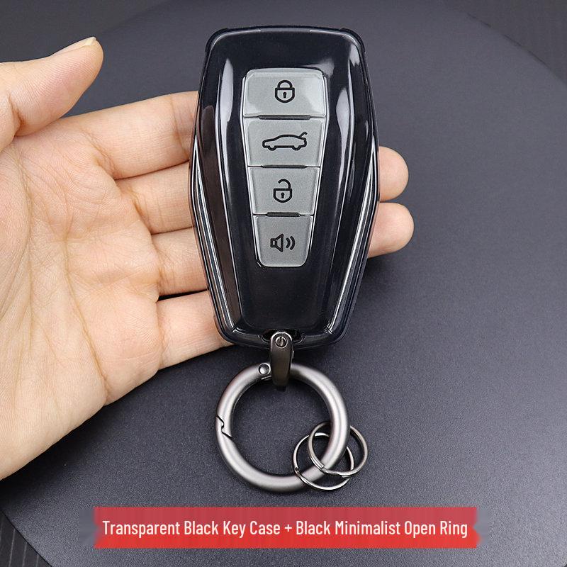 Ultra-Thin Full Coverage Key Cover for Geely Geometry Models: E Firefly, G6, A, C, M6