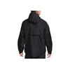 Nike Loose-Fit Solid Color Zip-Up Hoodie Jacket Men Outerwear Black FB7533-010