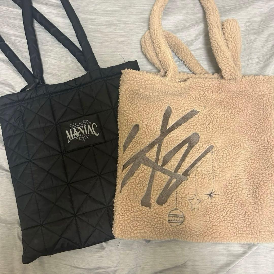 

[USED] Straykids Skiz Tote Bag, Boat Tote, MANIAC, Unconstructed