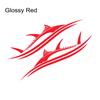 2pcs/set Fish Stripes Style Car Decals for Vehicle Car Boat RV Campervan Caravan Motorhome Window Decorate Waterproof Vinyl
