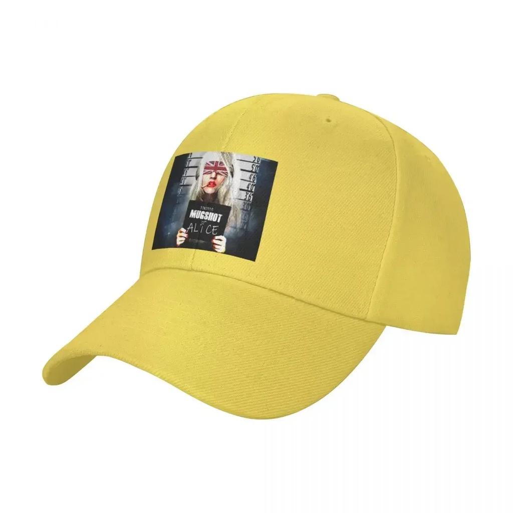 Mugshot Alice Baseball Cap New In The Hat Golf Hat Unisex Kids Hat Women Unisexs
