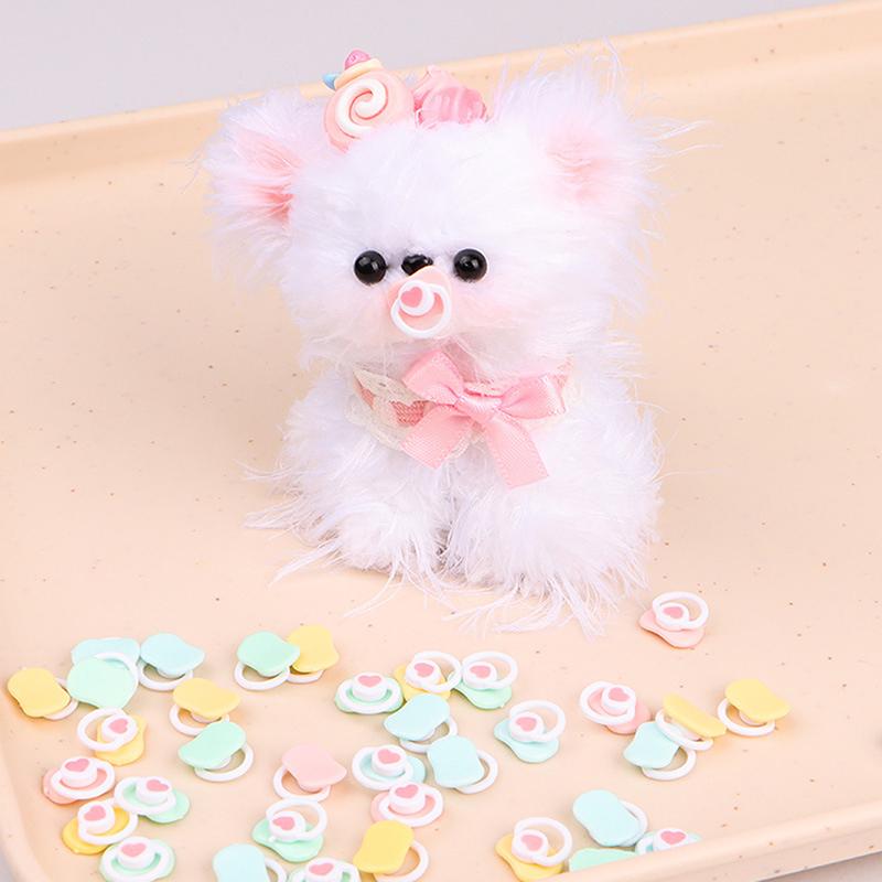 5Pcs Lovely Mini Doll Pacifier Play House Supplies Dummy Nipples For Doll Baby Dolls Kids Toy Baby Pacifier Accessories