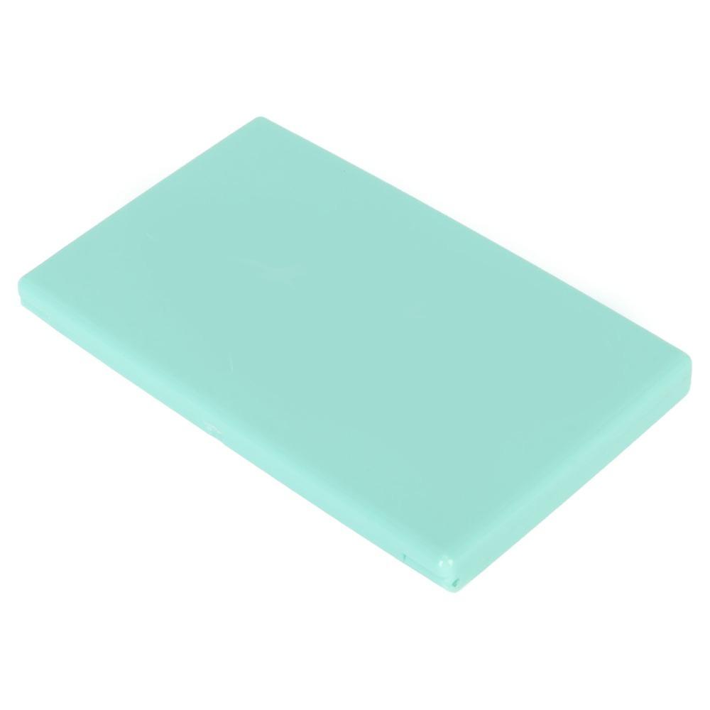 Light Green Needle Storage Box Rectangle Shape Sewing Needle Organize  For Beginners