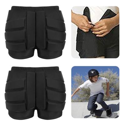Ski Hüftschutzpolster Stoßfest Single Board Hüftprotektoren Skating Gesäßschutz Shorts für Rollschuhlauf/Skateboarding