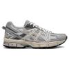Asics Gel-Kahana 8 Silver Dark Grey Non-Slip Breathable Rebound Low-Top Casual Trail Running Shoes Women sneaker Gray Brown 1012A978-028