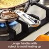 All-Clad Copper Core 5-Ply 10-Inch Fry Pan Dishwasher Safe Cookware Silver