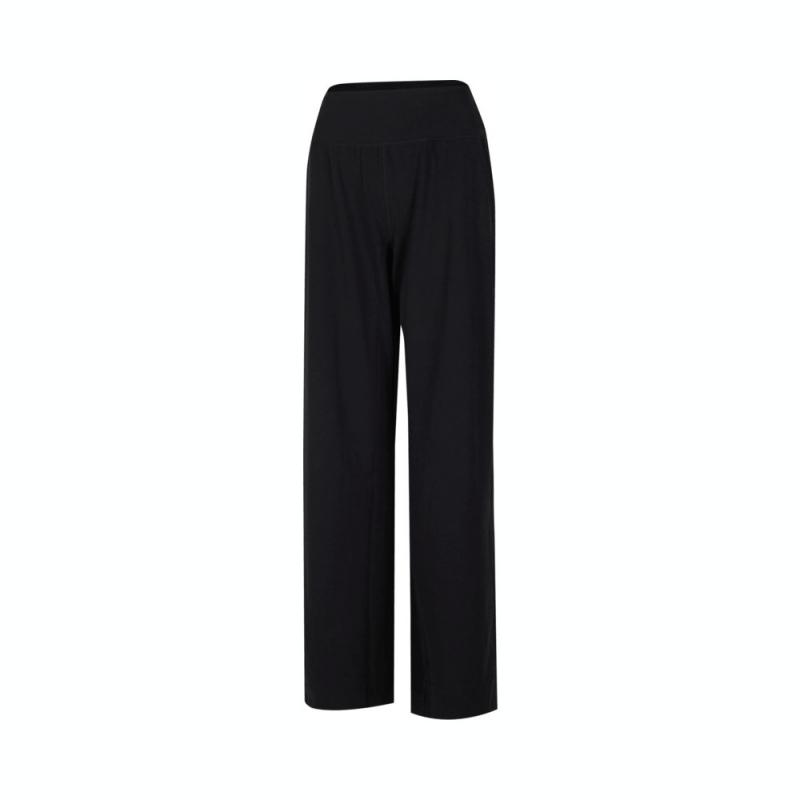 

Nike Solid Color Versatile Comfortable Casual Knit Sports Pants Women bottoms Black HJ5361-010 L