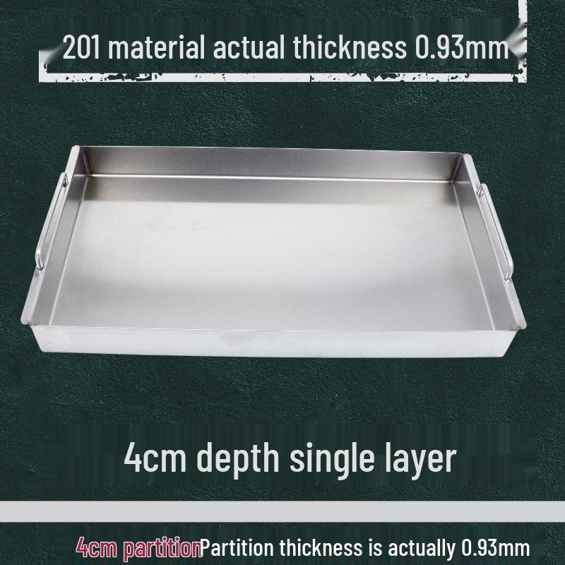 Große, wasserdichte Werkzeugkiste aus 304 Edelstahl - Fahrzeugmontierte Aufbewahrung für Kleingeräte