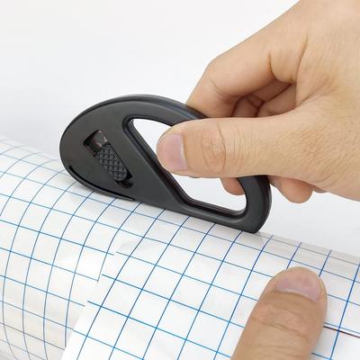 Leichtgängiger Geschenkpapier-Schneider Sicheres Rasierklingendesign Geeignet Ideal für Geschenkverpackung Basteln & Bürogebrauch für Perfekte Schnitte