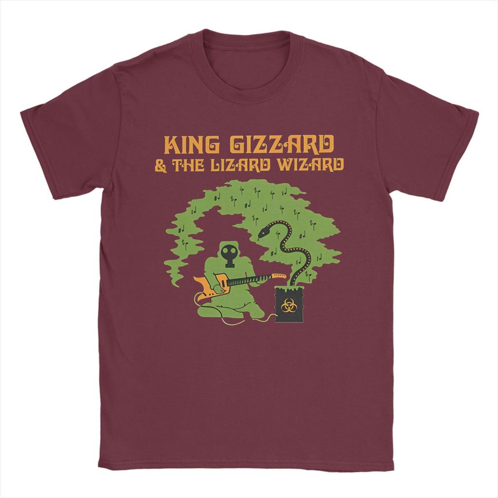 King Gizzard And The Lizard Wizard Athens Greece 2025 T Shirt Cotton Clothing Funny Short Sleeve Crewneck Tees 6XL T-Shirt