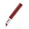 Chopsticks [Red Octagonal Dyed Lacquer Chopsticks] Dishwasher-safe, Japanese-made Paulownia Wood Box with Gift Wrapping. 60th Birthday Gift, 60th Birt