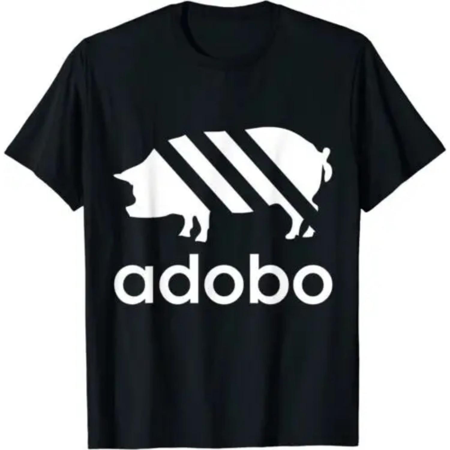 NEW Pork Adobo T Shirt Funny Filipino Pinoy Humor Philippines Gift T-Shirt S-3XL S чёрный
