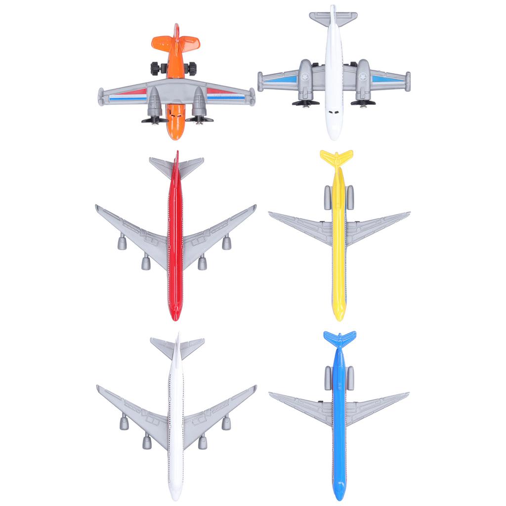 Airplane Set for Kids Mini Children Airplane Model Highly Simulation Alloy Model Set