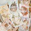 10 Pcs Leaves Theme INS Style Stickers DIY Collage Decorative Scrapbooking Material Handmade Diary Album Junk Journal Supplies