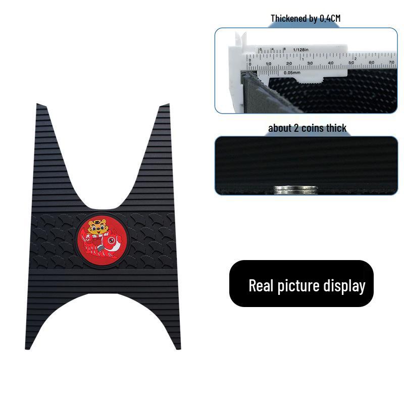 Honda NS125U Waterproof Rubber Foot Pad - Sun & Dirt-Resistant Motorcycle Pedal Accessory