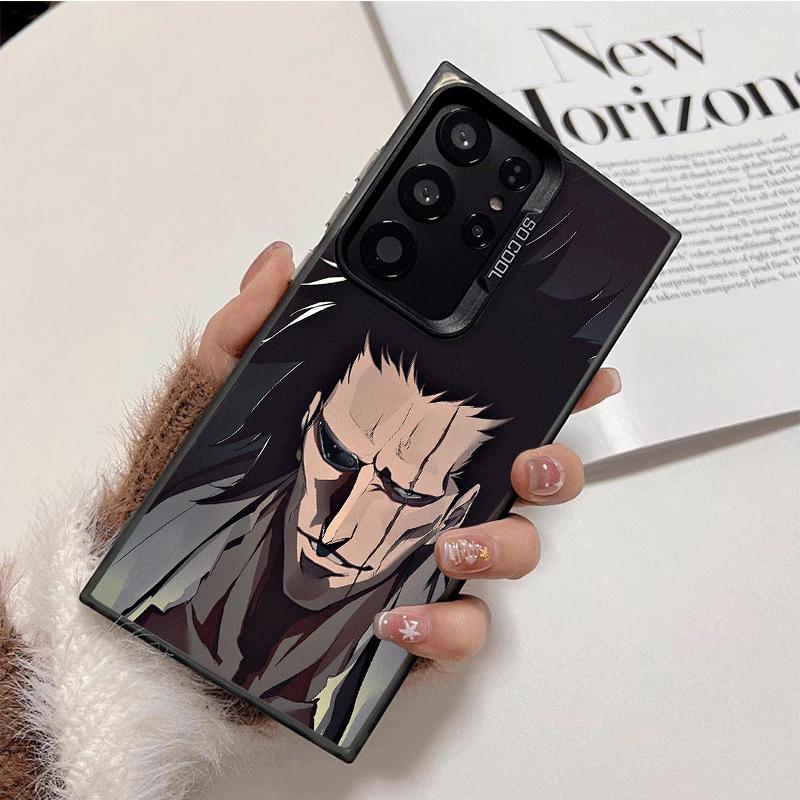 Bleach Zaraki Kenpachi Weiche Handyhülle für Samsung Galaxy S24 S25 FE S26 Edge S23 Ultra S22 Plus S21 + Stoßfeste Hülle Rückseite Sie