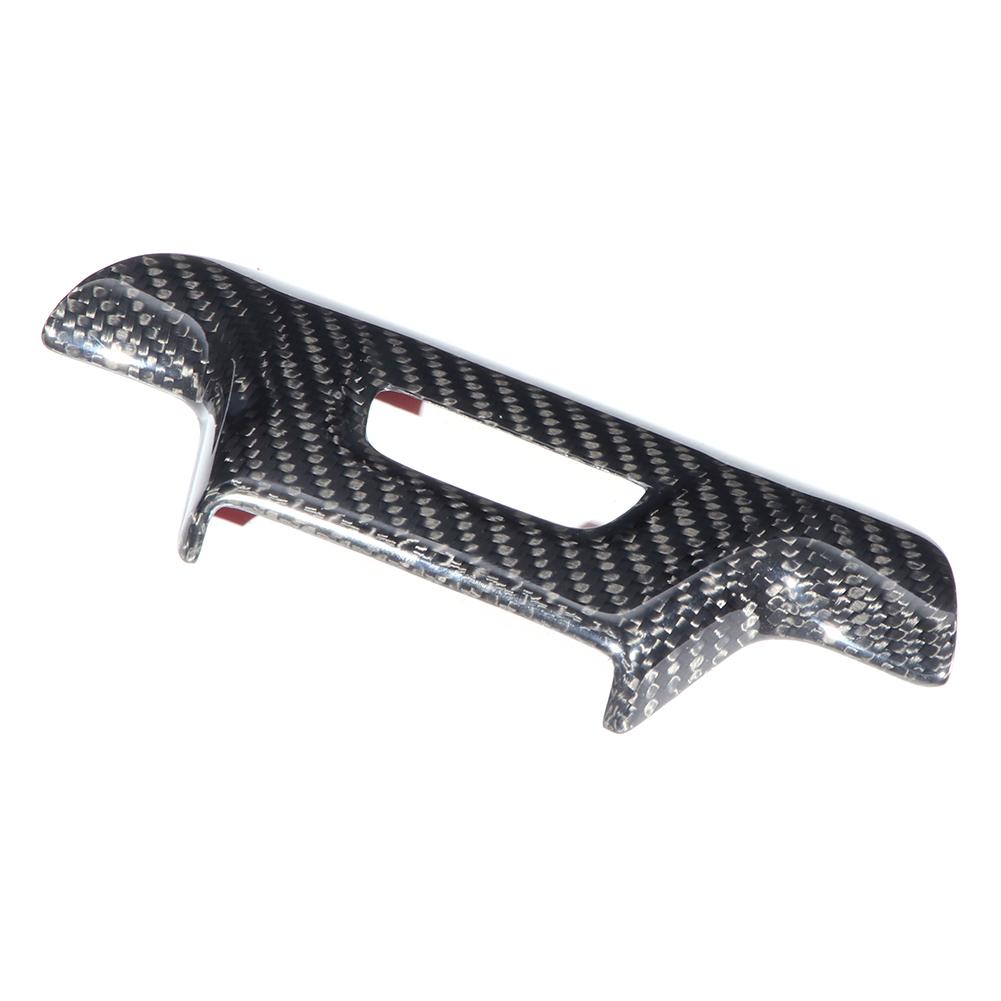 Carbon Fiber Steering Wheel Cover Fit for Chevrolet Camaro ZL1 2017 2019with Hole