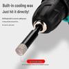 Hex Shank Hole Drill Bit for Glass, Marble, Ceramic, and Porcelain Tiles - Dry Use