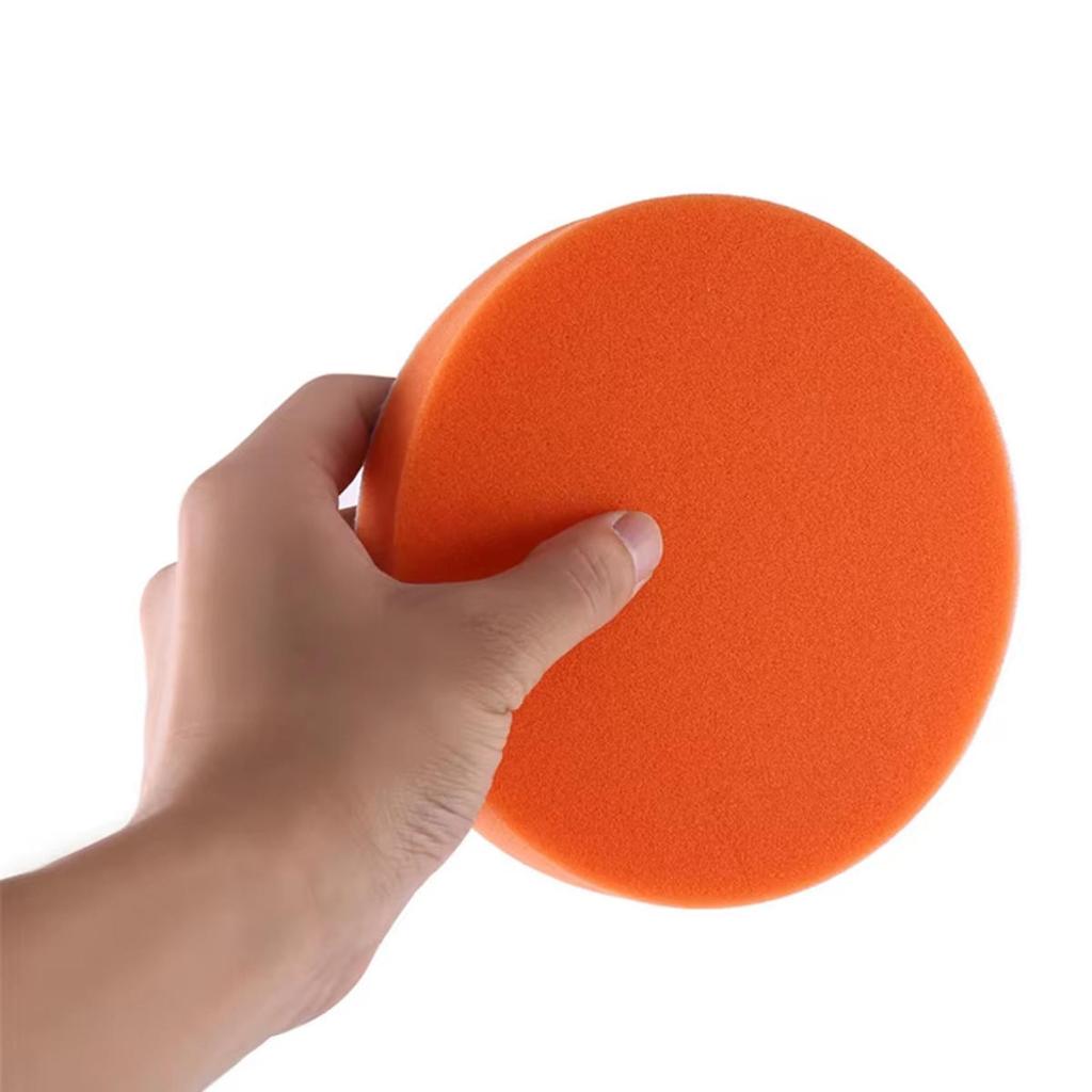 Car Buffing Polishing Pads Flat Foam Sponge Waxing Pad Kit Tool for Car Polisher Buffer Auto Care Buffing Pads