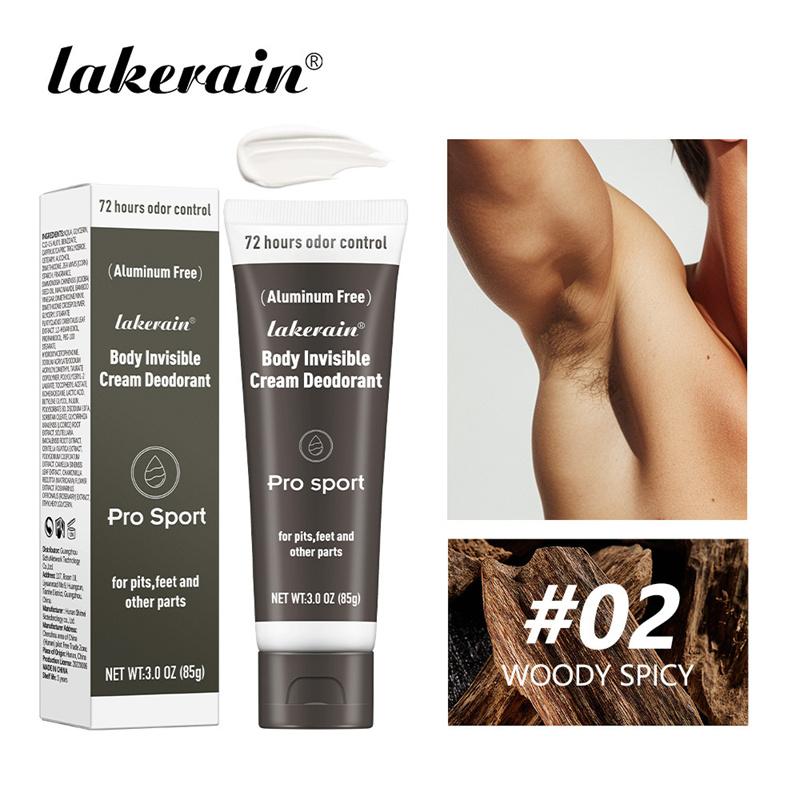 Men's Cream Body Deodorant Ocean Fragrance Wood Fragrance Men's Sport Deodorant Cream