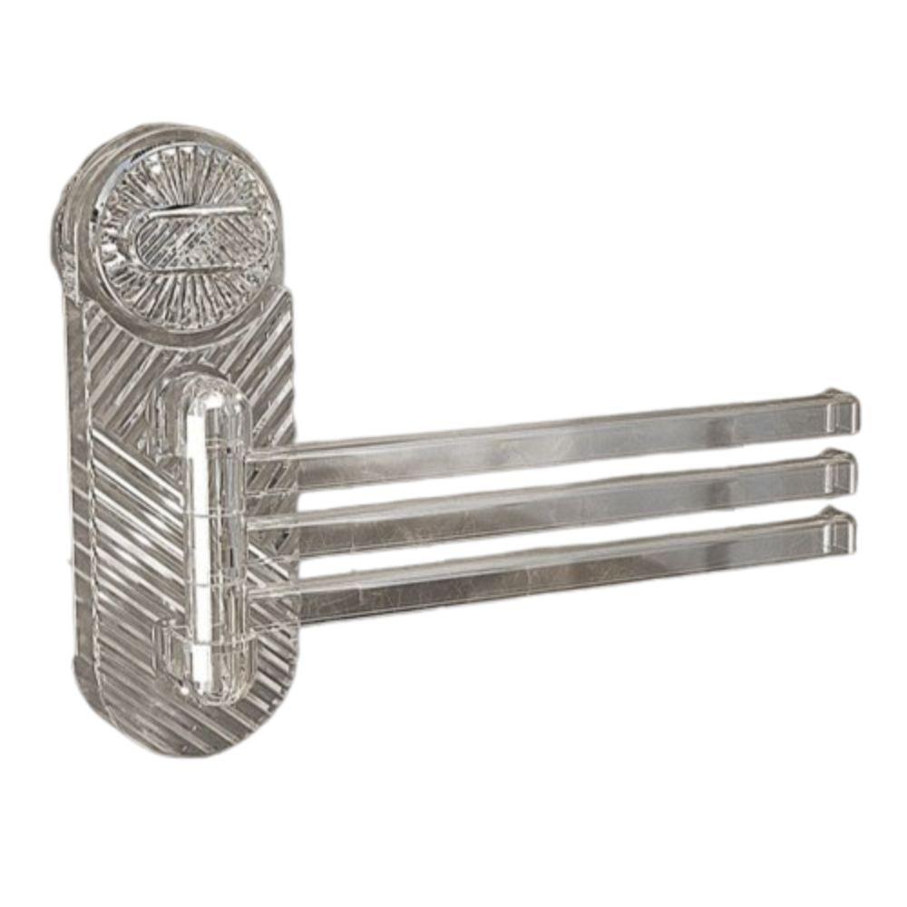 180°Rotating Suction Cup Towel Rack Multi-pole Toilet Towel Rod Clothes Hanger  for Kitchen