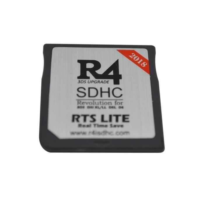 R4 SDHC R4 JEU pour DS 3DS 2Ds Ndsi Ndsl Nds--NOIR