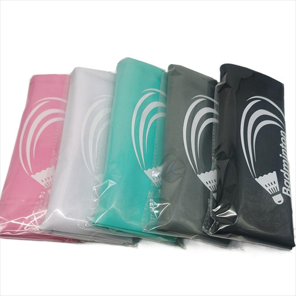 Flannel Cover Badminton Storage Bag Large Capacity Tennis Racket Bag  Protective Sleeve