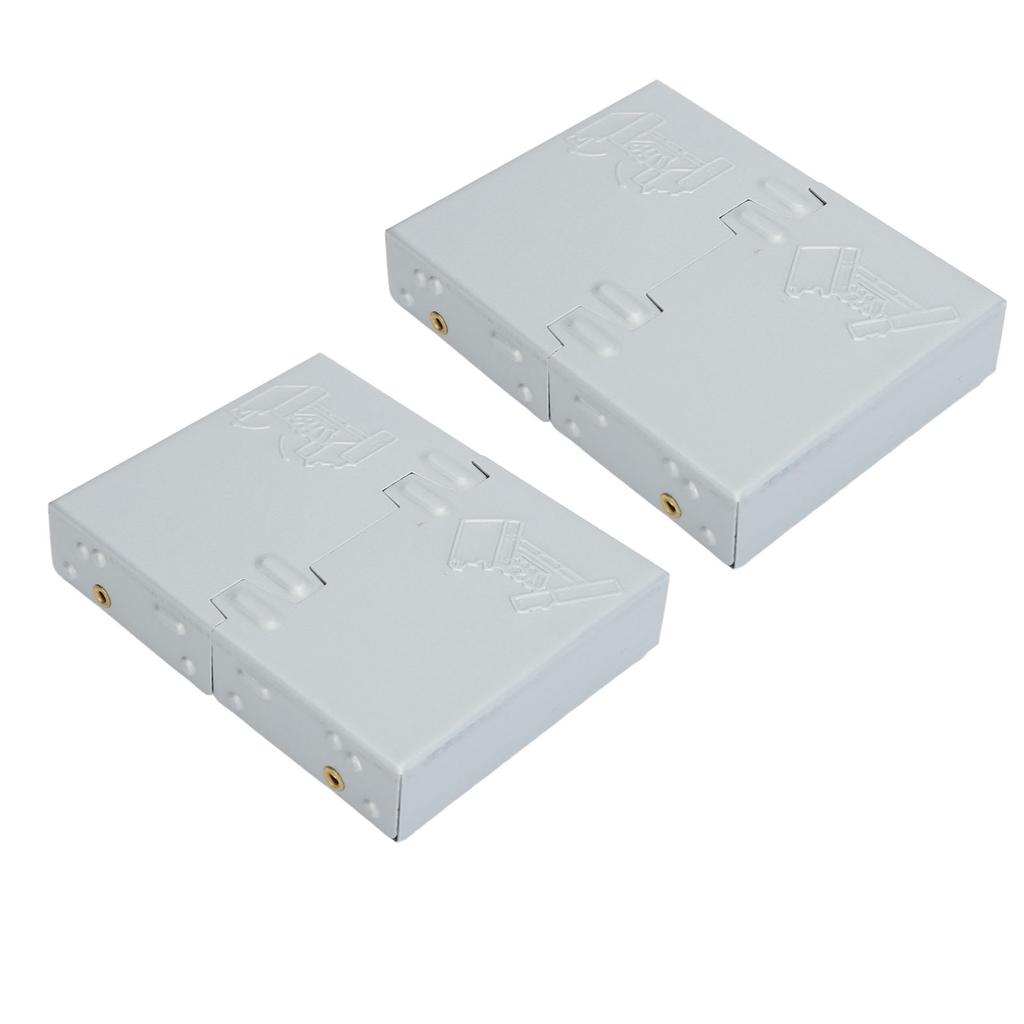 2pcs Folding Alcohol Stove Multipurpose Metal Portable Camping Stove for Backpacking Camping