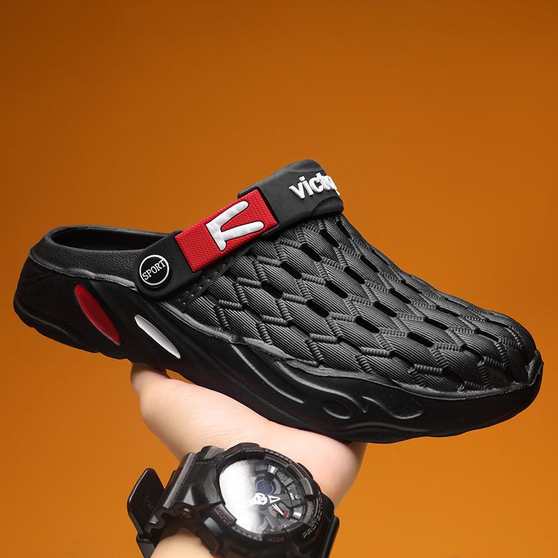 Cave Shoes Casual Thick Soled Anti Slip Wear-resistant Beach Sandals Large Size Summer Outdoor Slippers