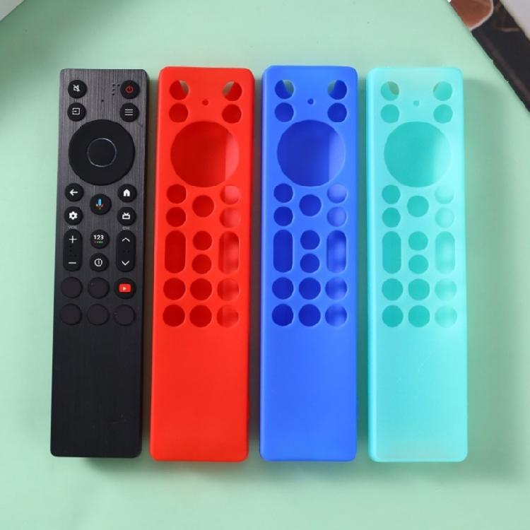 Textured Grip TV Controller Case Flexible Silicone Cover For RC923A FMB1/RC813A FMB1,QM6K QM7K Remote Protections