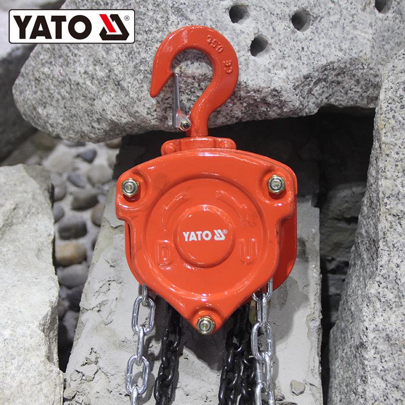 Yiertuo Manual Chain Lever Hoist, 1.5-9 Ton Capacity, 3-9 Meter Lift