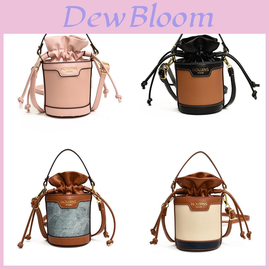 Stylish Princess Mini Bucket Bag For Kids In Trendy Color Block Design