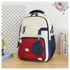 School Bag New College Style Large Capacity School Bag Korean Version Ins Versatile High Value Backpack Casual Contrasting Color Backpack