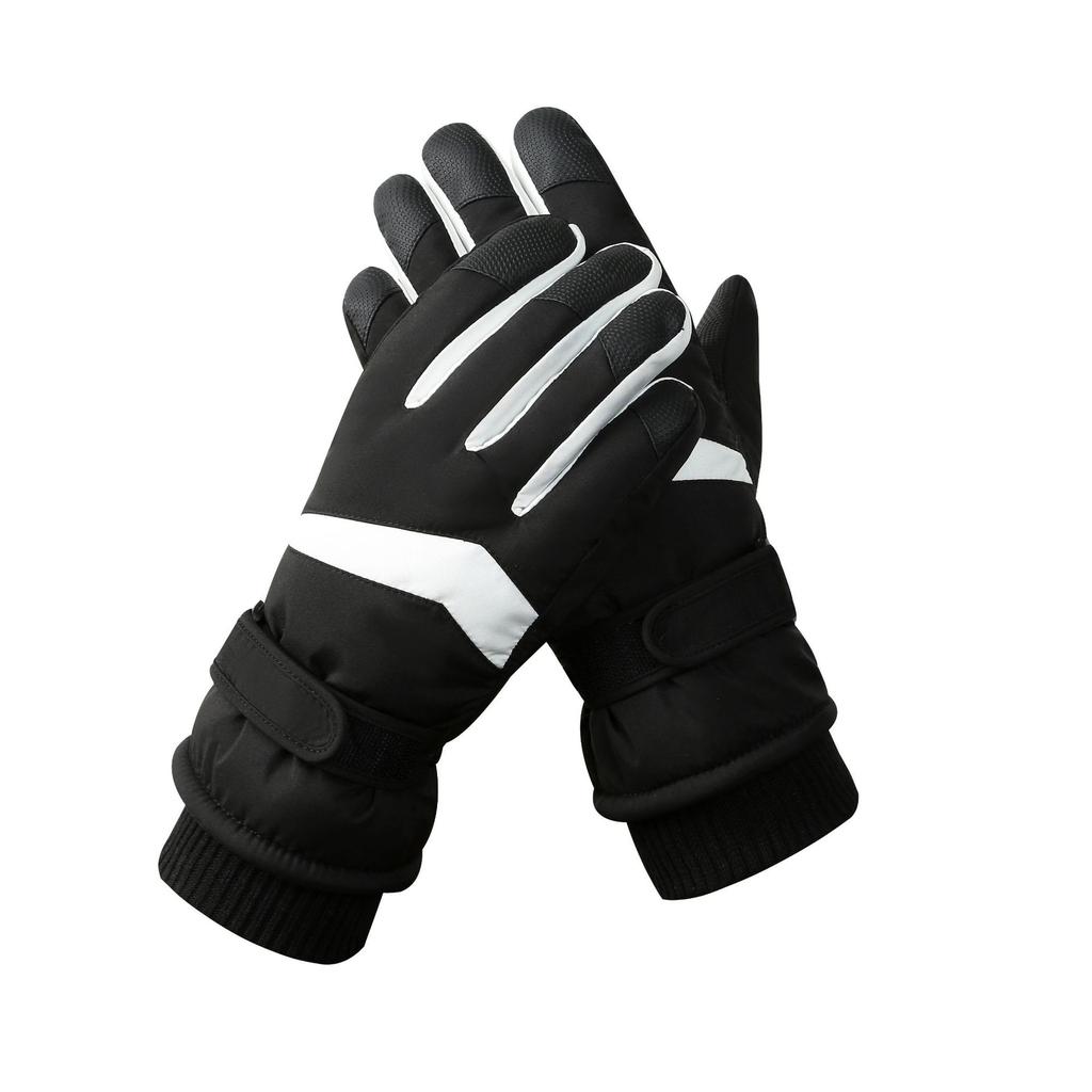 Ski Gloves for Men and Women Outdoor Cycling  Touch Screen  Warm  Fleece and Thickened Gloves  Waterproof and Anti Slip