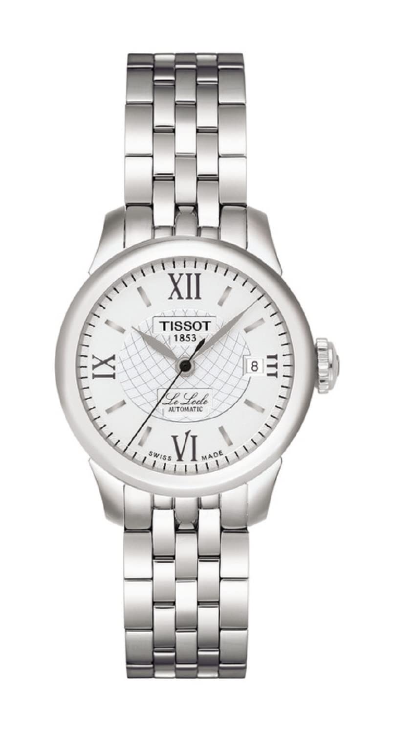 

Tissot Le Locle Automatic Ladies Watch, Silver Dial, Bracelet, T41118333 [Official Import]