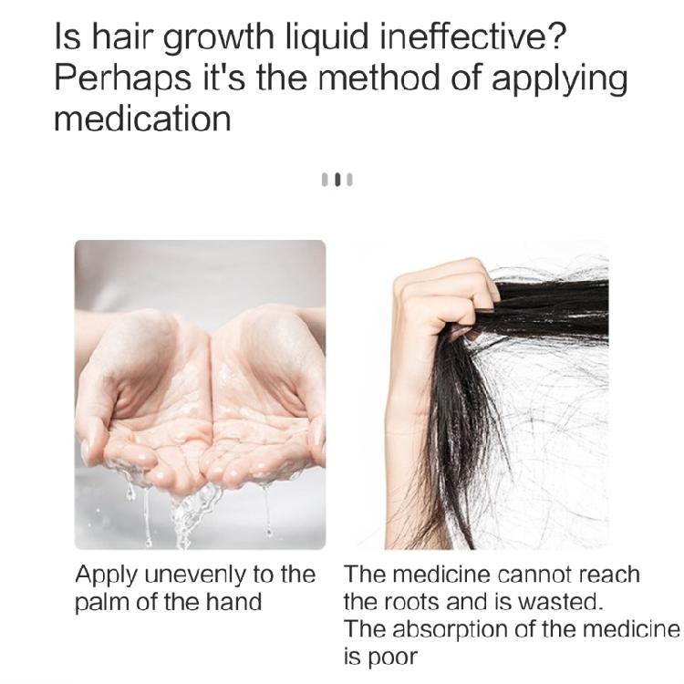 Hair Nurturing Liquid Comb with Massage Function for Healthy Scalp