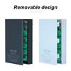 CX5 Powerbank Löstagbart DIY 5x18650 Fodral Lödfri QC Bärbart Laddarfodral