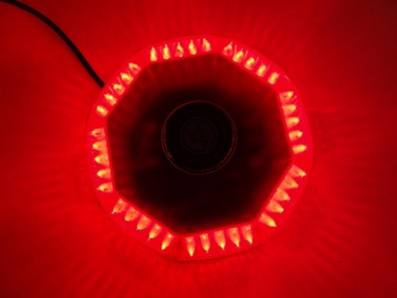 New Design 240 LED Round Flashing Strobe Car Truck Roof Top Emergency Warning Signal Light